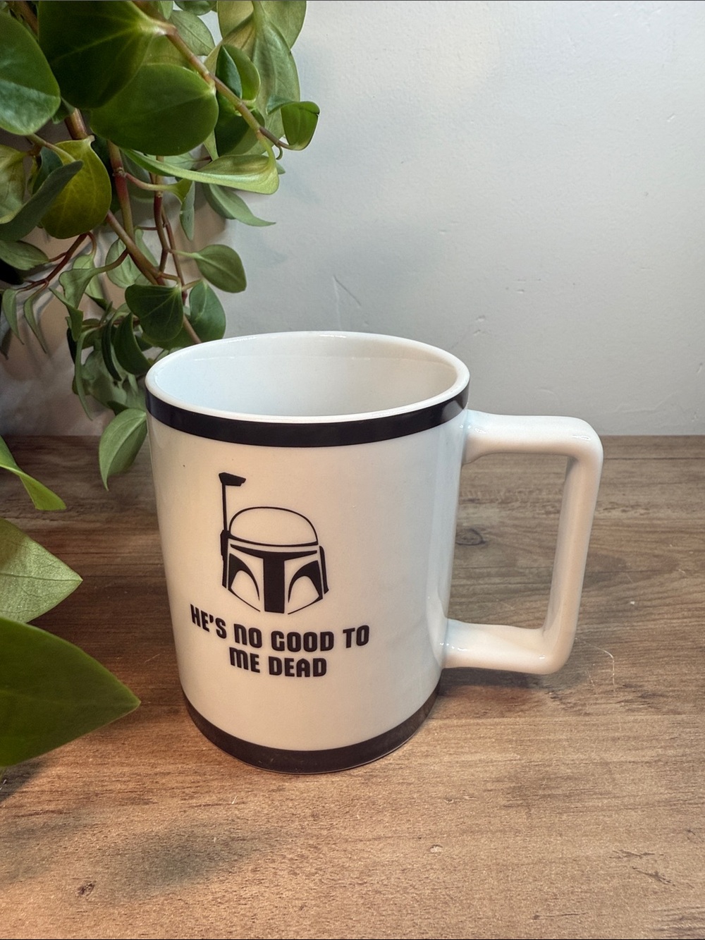 2013 Star Wars Death Star Canteen Mug – Boba Fett “He’s No Good to Me Dead”
